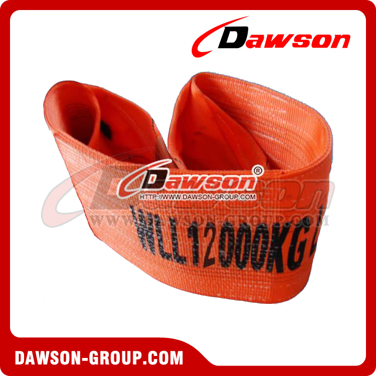 WLL 12 Ton Polyester Webbing Slings - Lifting Slings - China Supplier